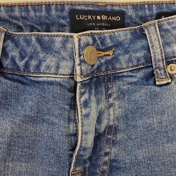 Lucky Brand factory distressed shorts size 8 / 29 - Picture 9 of 11